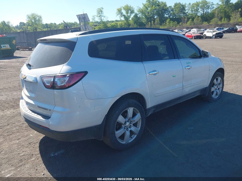 Vin: 1gnkvgkd6gj275418, lot: 45781266, chevrolet traverse 1lt 20164