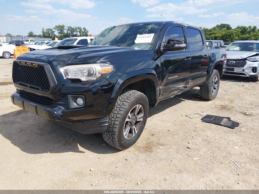 Vin: 5tfcz5an1hx075593, lot: 45781305, toyota tacoma trd sport 20172
