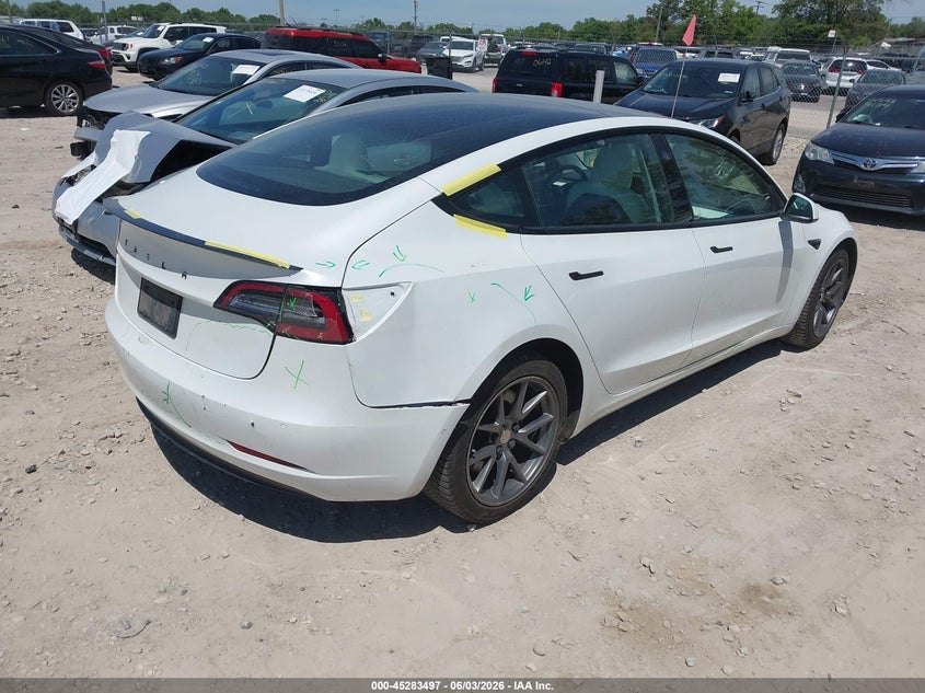 Vin: 5yj3e1ea6mf921703, lot: 45781333, tesla model 3 standard range plus rear-wheel drive 20214