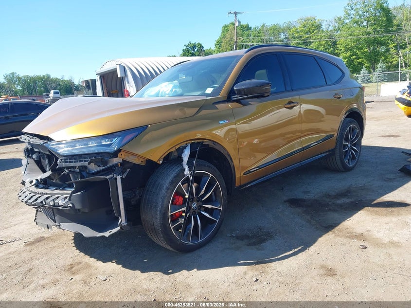 Vin: 5j8yd8h83nl005166, lot: 45781357, acura mdx type s w/advance package 20222