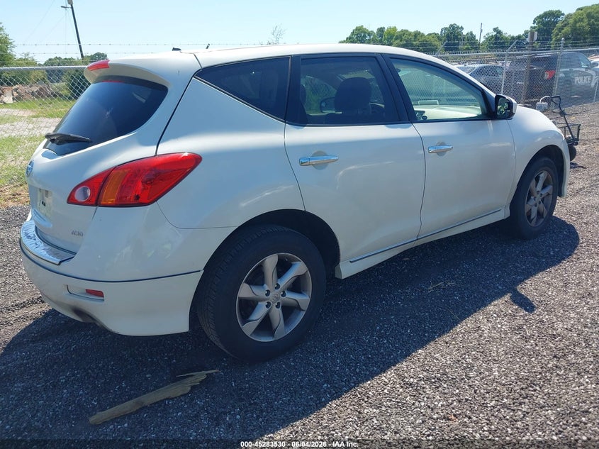 Vin: jn8az1mw6aw112707, lot: 45781366, nissan murano s 20104