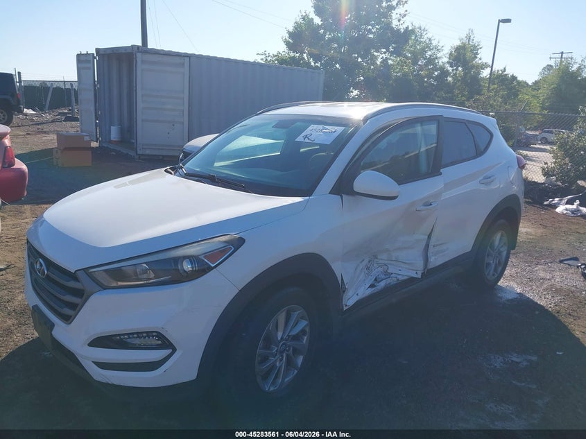 Vin: km8j3ca43gu134174, lot: 45781397, hyundai tucson se 20162