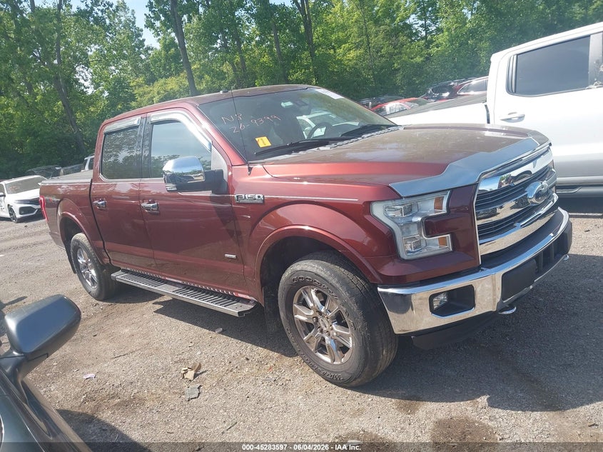 Vin: 1ftew1eg1ffc90223, lot: 45781433, ford f-150 lariat 2015 img_1