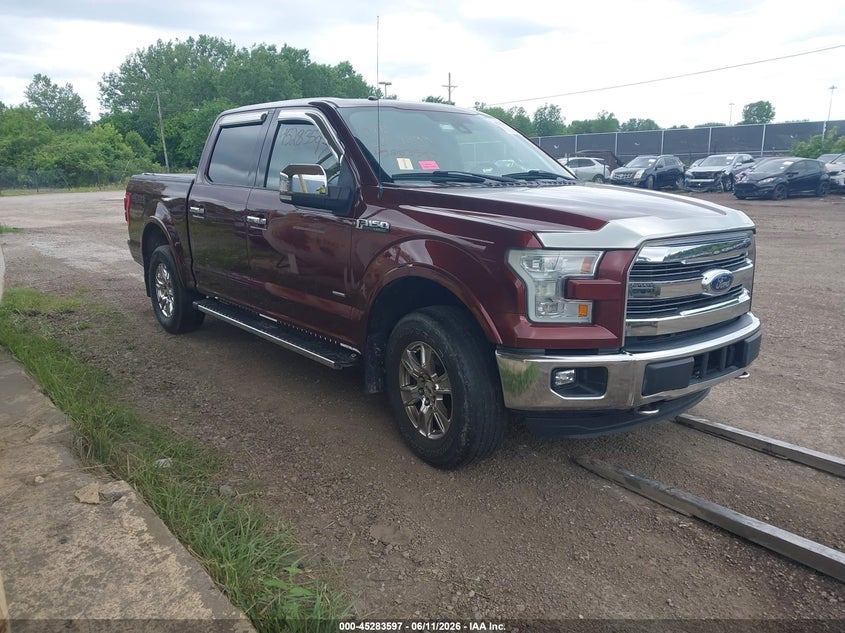 Vin: 1ftew1eg1ffc90223, lot: 45781433, ford f-150 lariat 2015 img_1