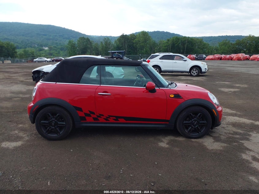 2014 Mini Convertible Cooper VIN: WMWZN3C52ET860969 Lot: 45283610