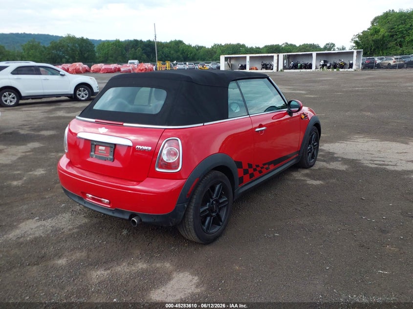 2014 MINI CONVERTIBLE auction photo 4