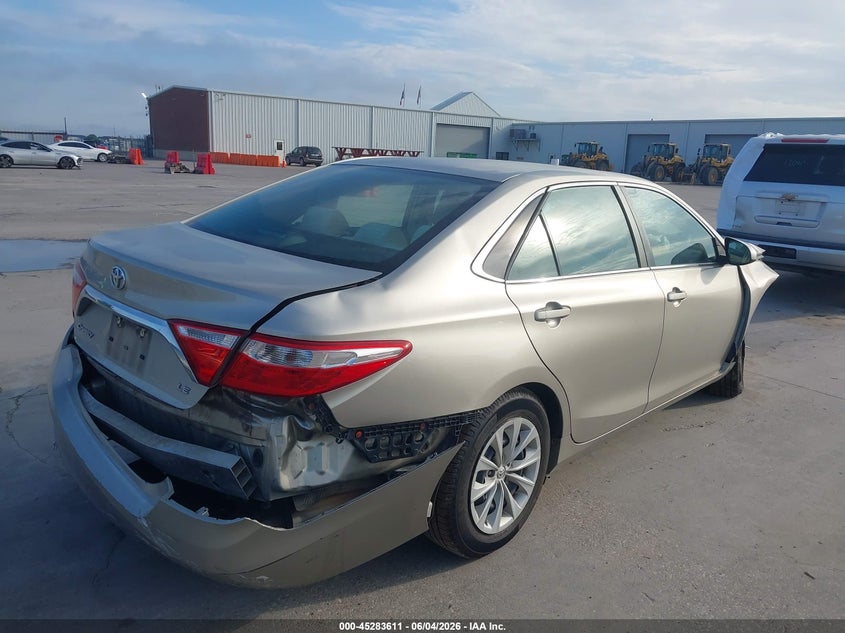 Vin: 4t4bf1fk8gr531876, lot: 45781447, toyota camry le 20164