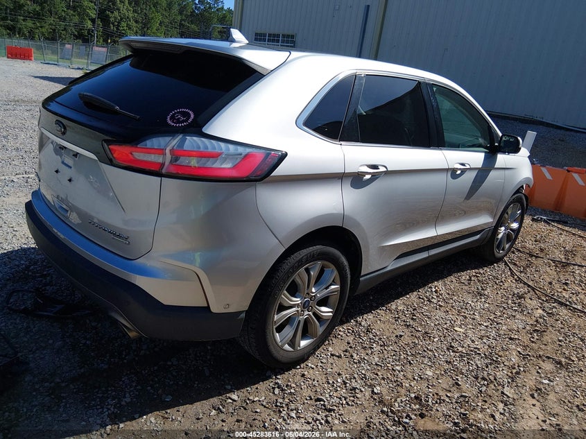 Vin: 2fmpk3k90kbb55764, lot: 45781452, ford edge titanium 20194