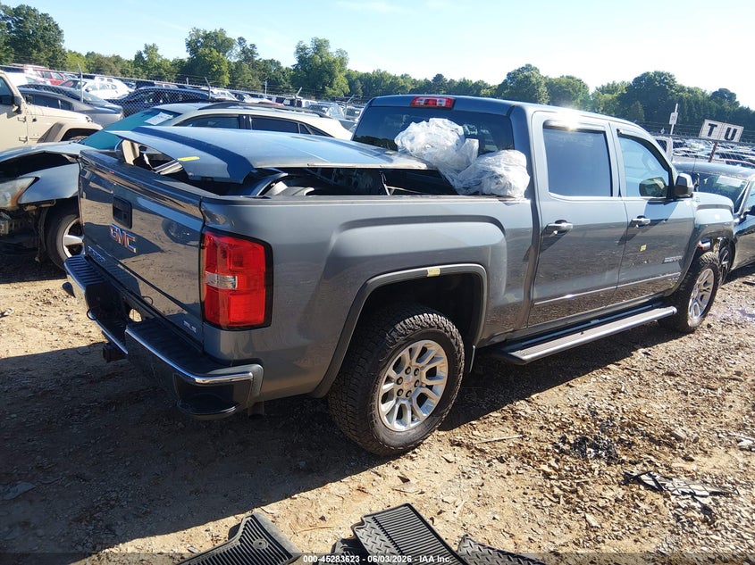 Vin: 3gtu2uec0fg523335, lot: 45781458, gmc sierra 1500 sle 20154