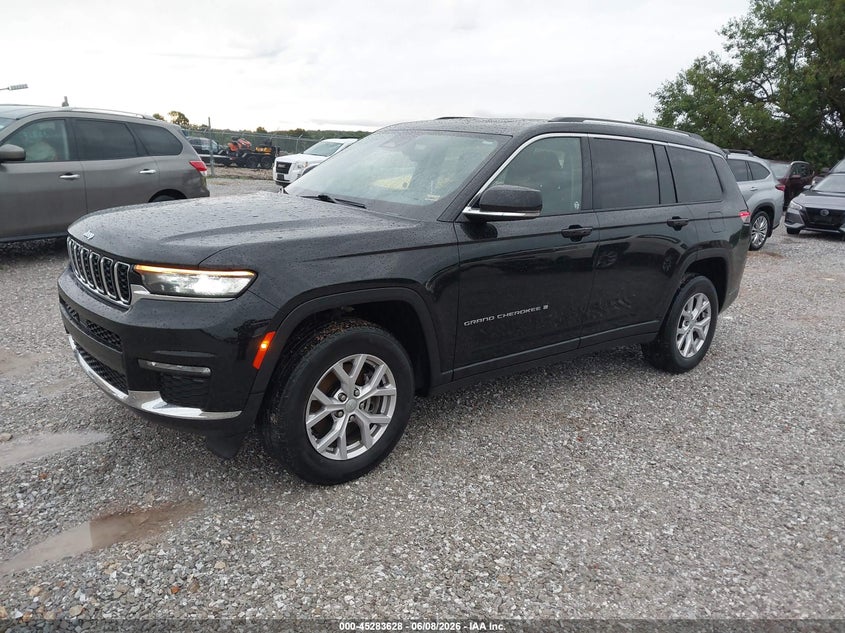 Vin: 1c4rjkbg4n8587757, lot: 45781464, jeep grand cherokee l limited 4x4 20222