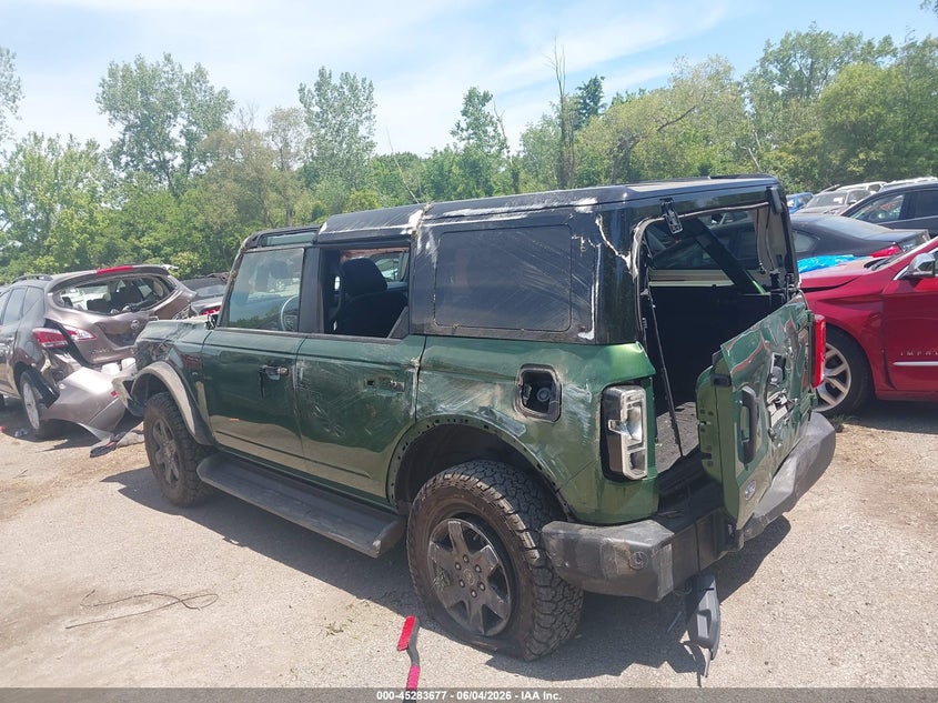 Vin: 1fmde7bh8sla98416, lot: 45781513, ford bronco big bend 20253
