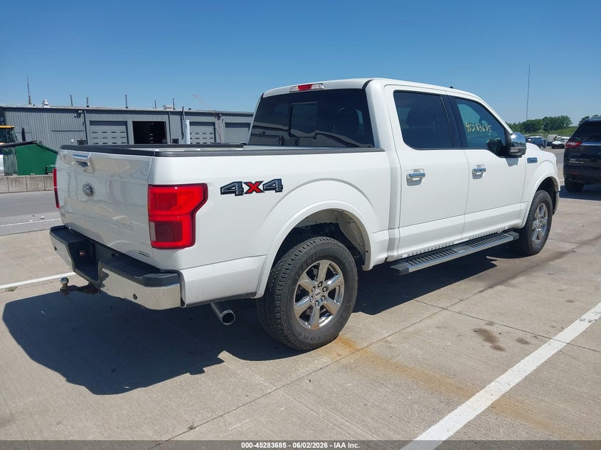 Vin: 1ftew1ep7lkf45881, lot: 45781521, ford f-150 lariat 20204