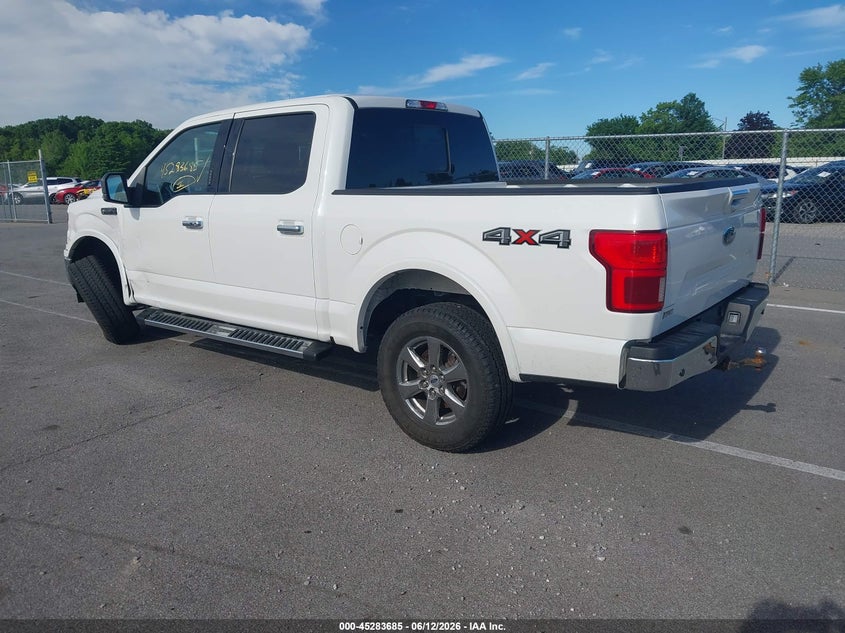 Vin: 1ftew1ep7lkf45881, lot: 45781521, ford f-150 lariat 20203