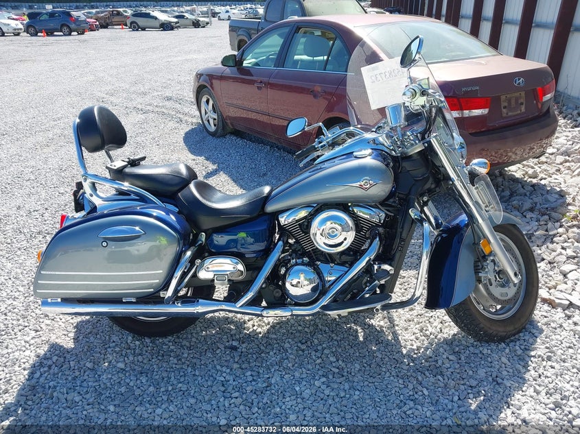 2008 Kawasaki Vn1600 D VIN: JKBVNKD178A018786 Lot: 45283732
