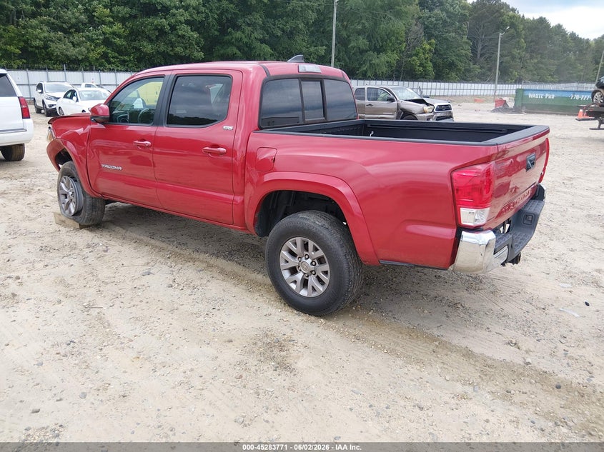 Vin: 5tfaz5cn9gx019971, lot: 45781608, toyota tacoma sr5 v6 20163