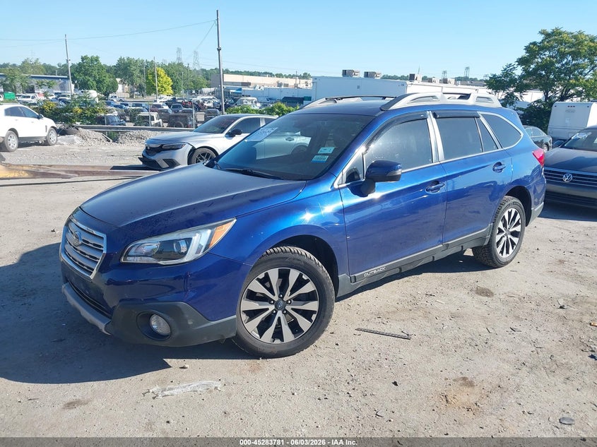 Vin: 4s4bsbnc0g3214265, lot: 45781617, subaru outback 2.5i limited 20162