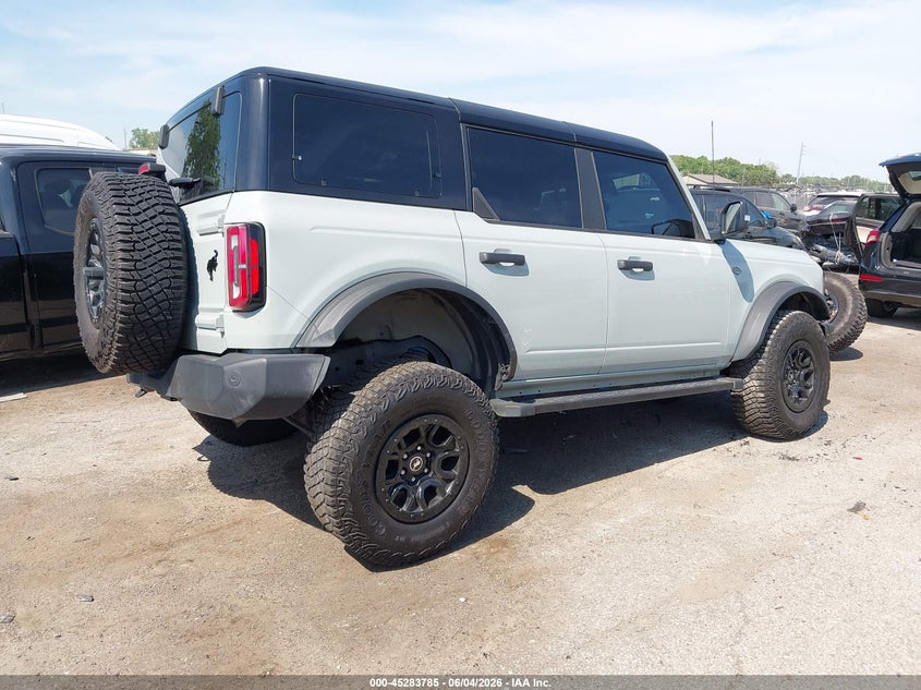 Vin: 1fmee2bp9rla78796, lot: 45781621, ford bronco wildtrak 20244