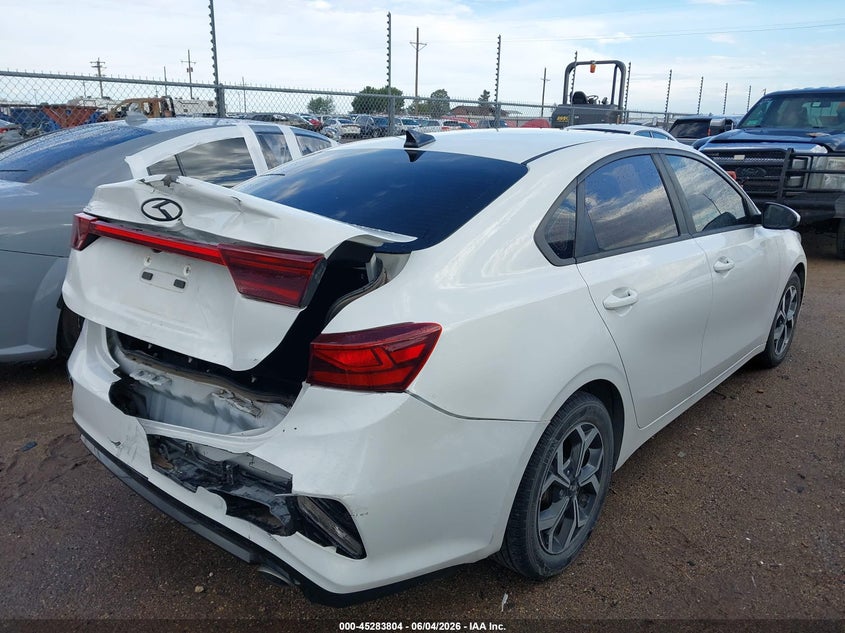 Vin: 3kpf24ad7ke070103, lot: 45781640, kia forte lxs 20194