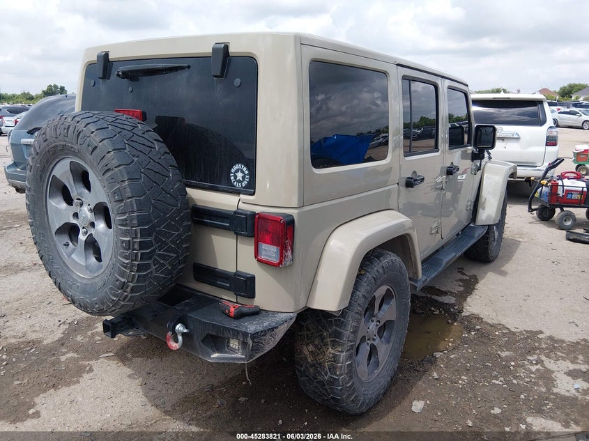 Vin: 1c4bjwegxjl884379, lot: 45781657, jeep wrangler jk unlimited sahara 4x4 20184