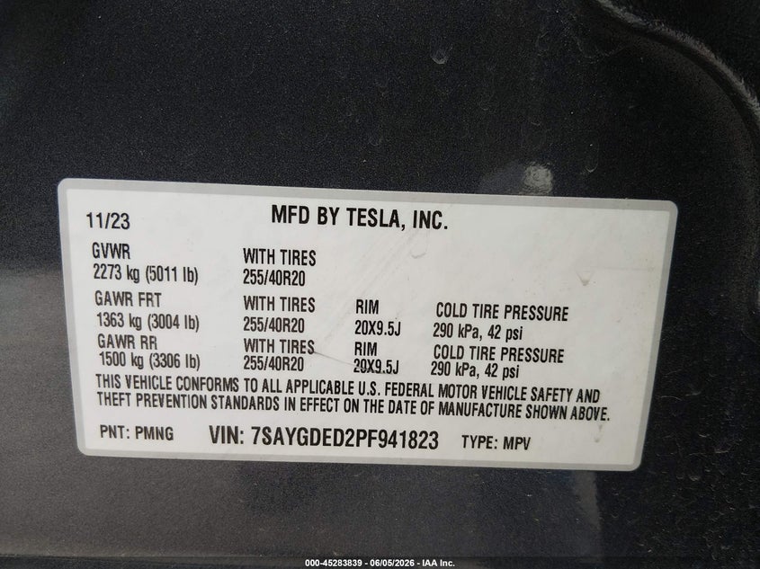 TESLA MODEL Y - zdjęcie 9
