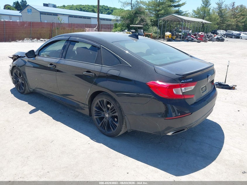 Vin: 1hgcv1e39ja071167, lot: 45781699, honda accord sport 20183