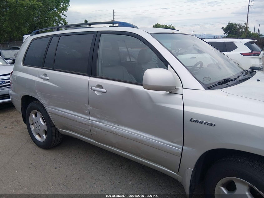 2004 Toyota Highlander Limited V6 VIN: JTEEP21A040045428 Lot: 45283907