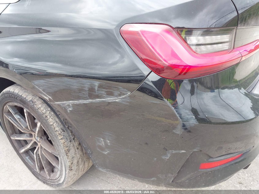 2021 BMW 330I VIN: 3MW5R1J04M8C18581 Lot: 45283915