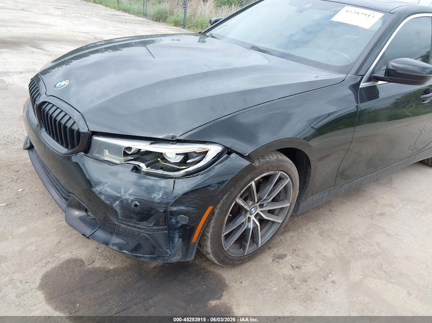 2021 BMW 330I VIN: 3MW5R1J04M8C18581 Lot: 45283915