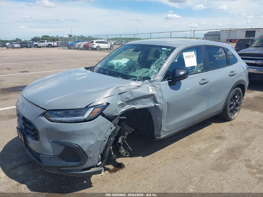 Vin: 3czrz2h50rm733498, lot: 45781781, honda hr-v awd sport/awd sport w/o bsi 20242