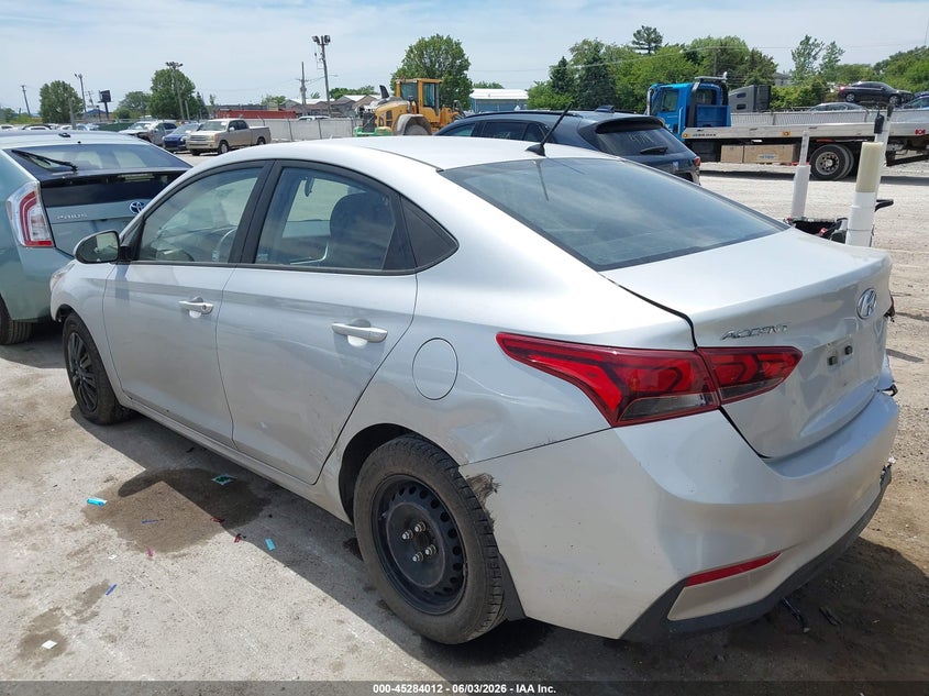 Vin: 3kpc24a65le118381, lot: 45781848, hyundai accent se 20203