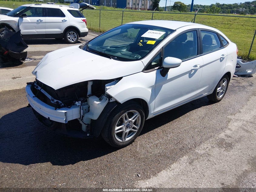 Vin: 3fadp4bj0km152411, lot: 45781866, ford fiesta se 20192