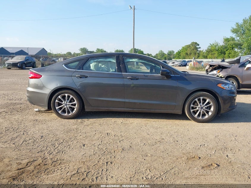 2020 Ford Fusion 1.5 Se grey Lot 111045284048 Vin 3FA6P0HD2LR109941