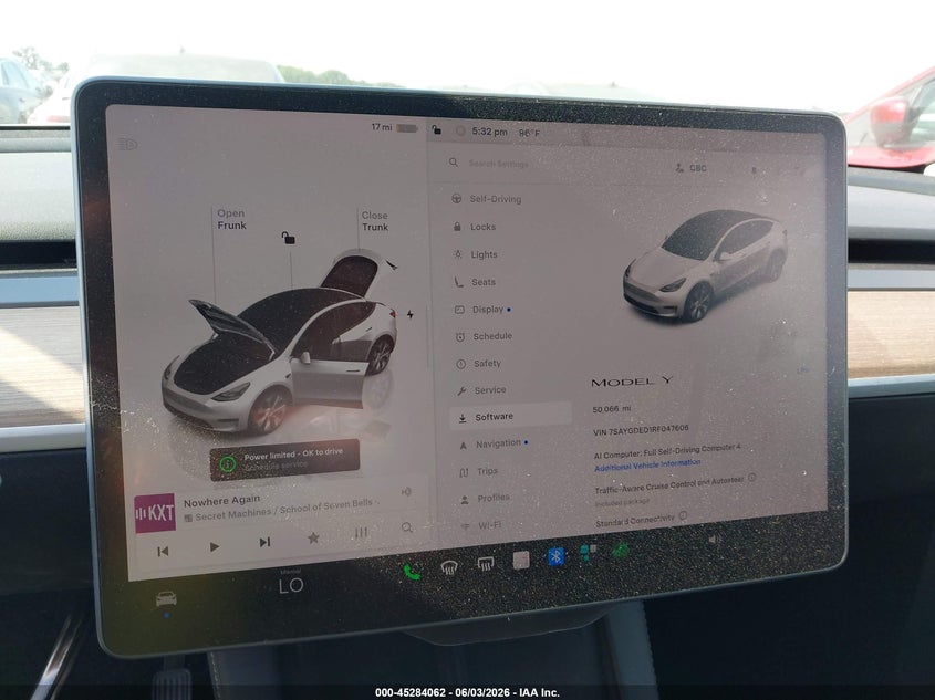 2024 Tesla Model Y Long Range Single Motor Rear-Wheel Drive/Rwd VIN: 7SAYGDED1RF047606 Lot: 45284062