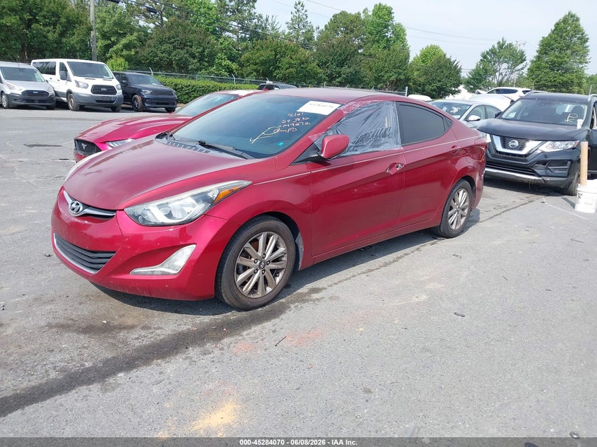 5NPDH4AEXEH543832 2014 Hyundai Elantra Se photo 1