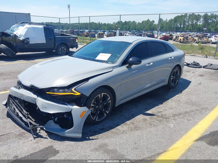 Vin: 5xxg64j29ng151722, lot: 45781938, kia k5 gt-line 20222