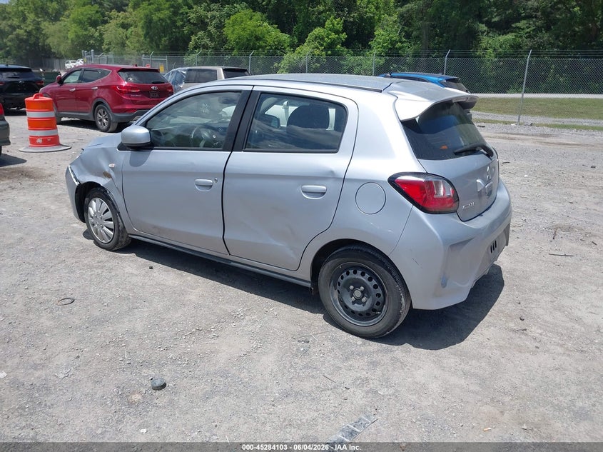 Vin: ml32auhj1rh015389, lot: 45781939, mitsubishi mirage es/le 20243