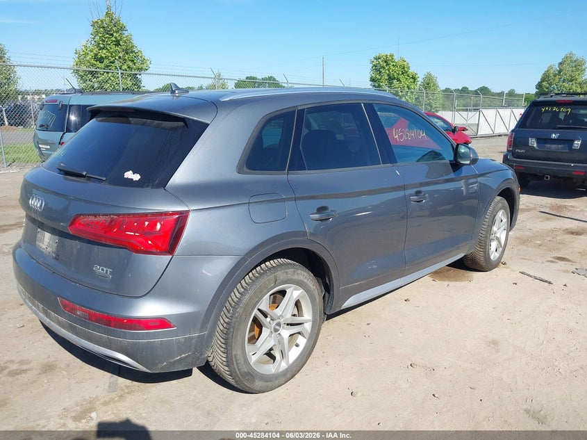 Vin: wa1anafy5j2116576, lot: 45781940, audi q5 2.0t premium/2.0t tech premium 20184