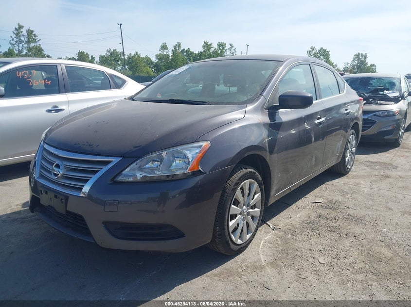 Vin: 3n1ab7ap4el670621, lot: 45781949, nissan sentra sv 20142