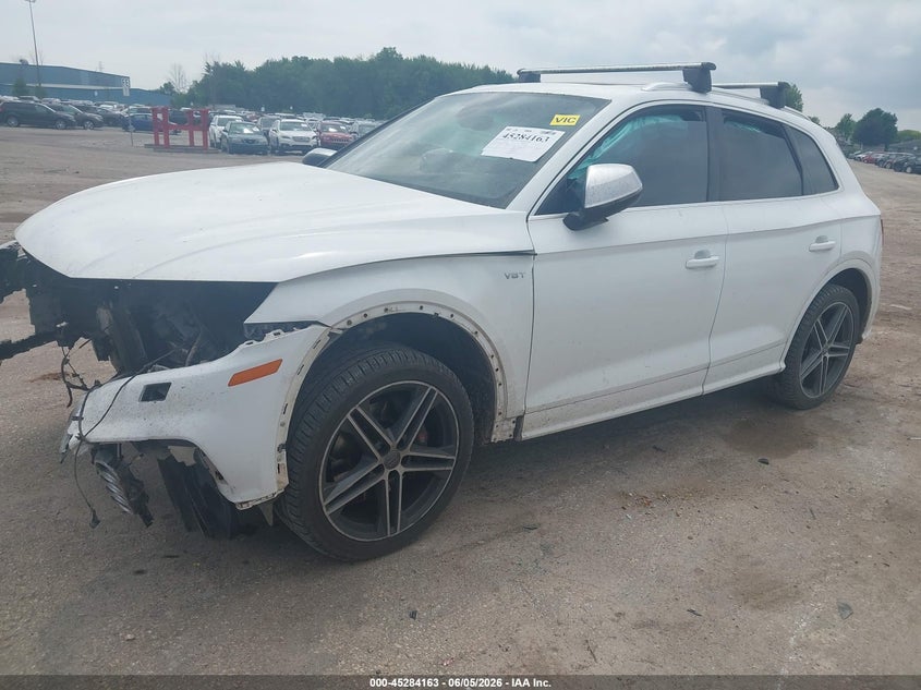 Vin: wa1c4afy7j2119409, lot: 45781999, audi sq5 3.0t premium plus 20182