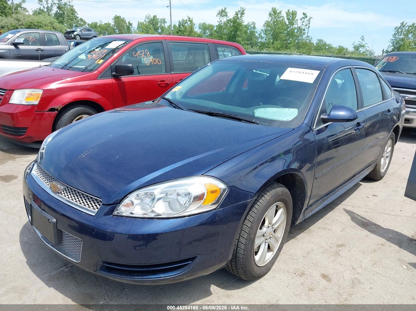Vin: 2g1wa5e36c1227525, lot: 45782004, chevrolet impala ls 20122