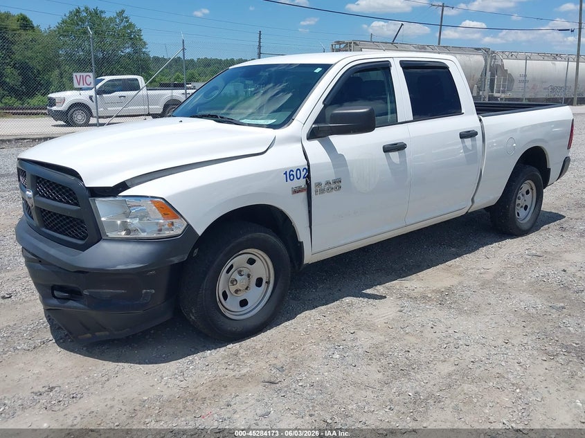 Vin: 1c6rr7stxgs328836, lot: 45782009, ram 1500 tradesman 20162