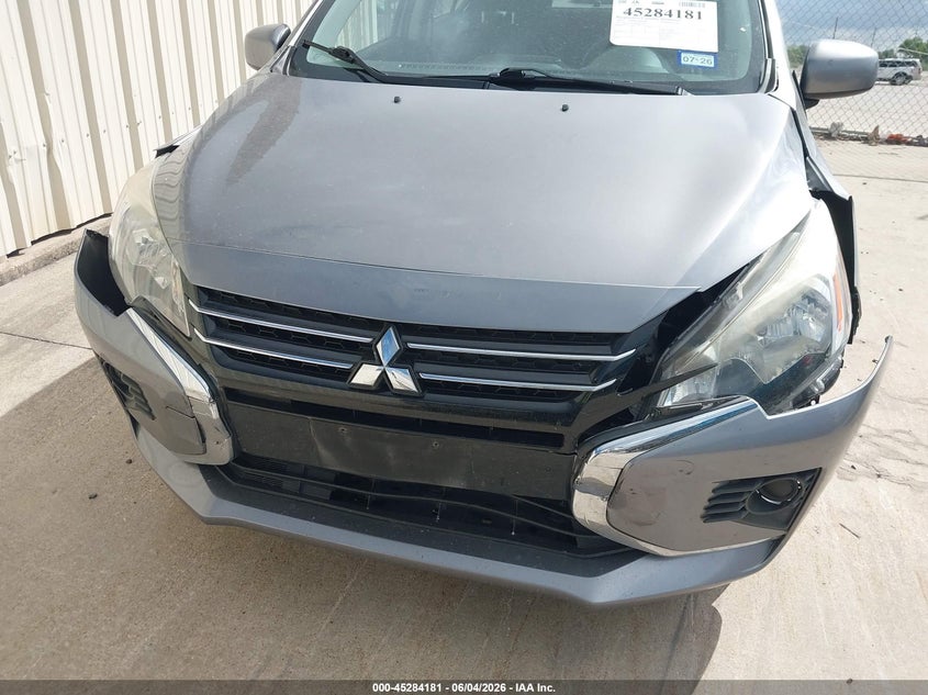 2022 Mitsubishi Mirage G4 Black Edition/Es/Le VIN: ML32FUFJ9NHF01319 Lot: 45284181