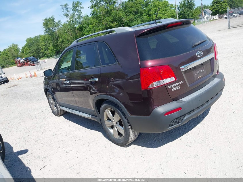 Vin: 5xyku4a24cg299169, lot: 45782074, kia sorento ex v6 20123
