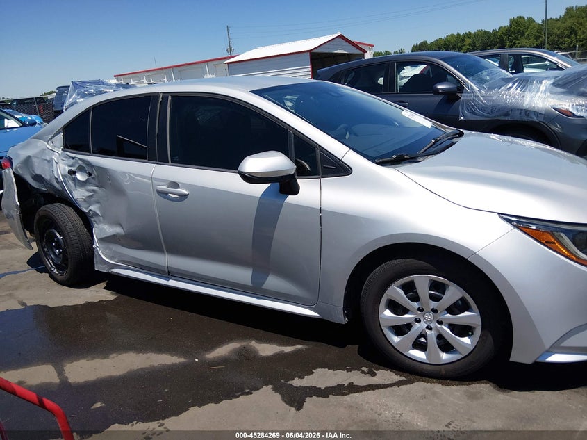 2020 Toyota Corolla Le VIN: 5YFEPRAE9LP071160 Lot: 45284269