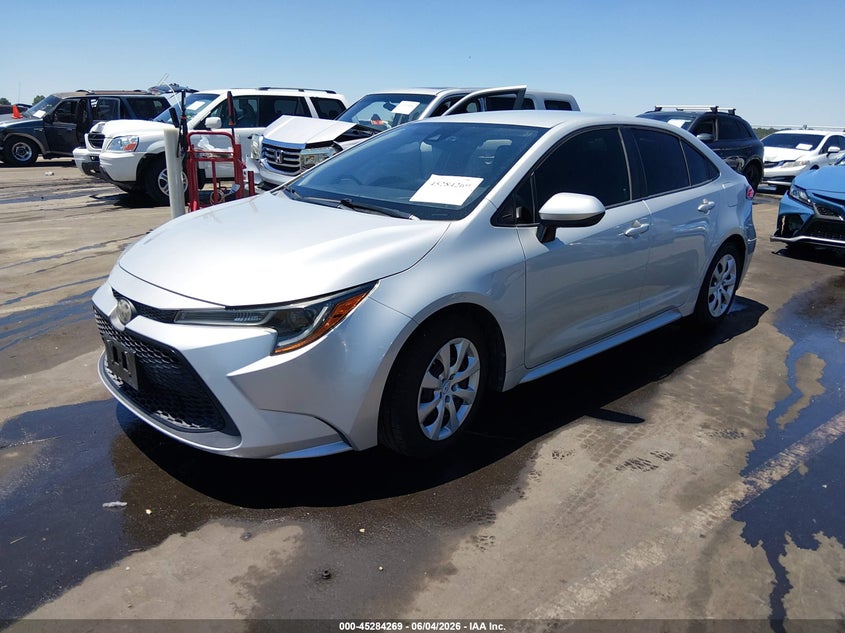 Vin: 5yfeprae9lp071160, lot: 45782105, toyota corolla le 20202