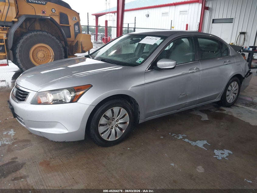 2008 Honda Accord 2.4 Lx 1HGCP26338A157552 photo 1
