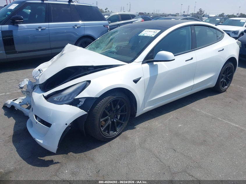 2019 Tesla Model 3, Удар спереду, IAAI, VIN 5YJ3E1EB1KF388004 — фото 2