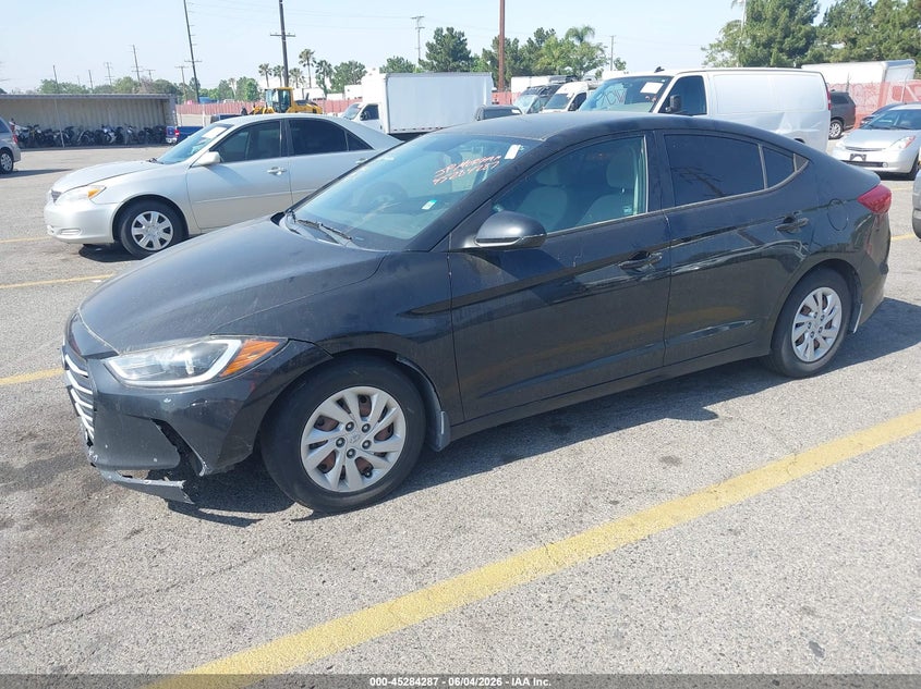 Vin: 5npd74lf6jh379563, lot: 45782123, hyundai elantra se 20182