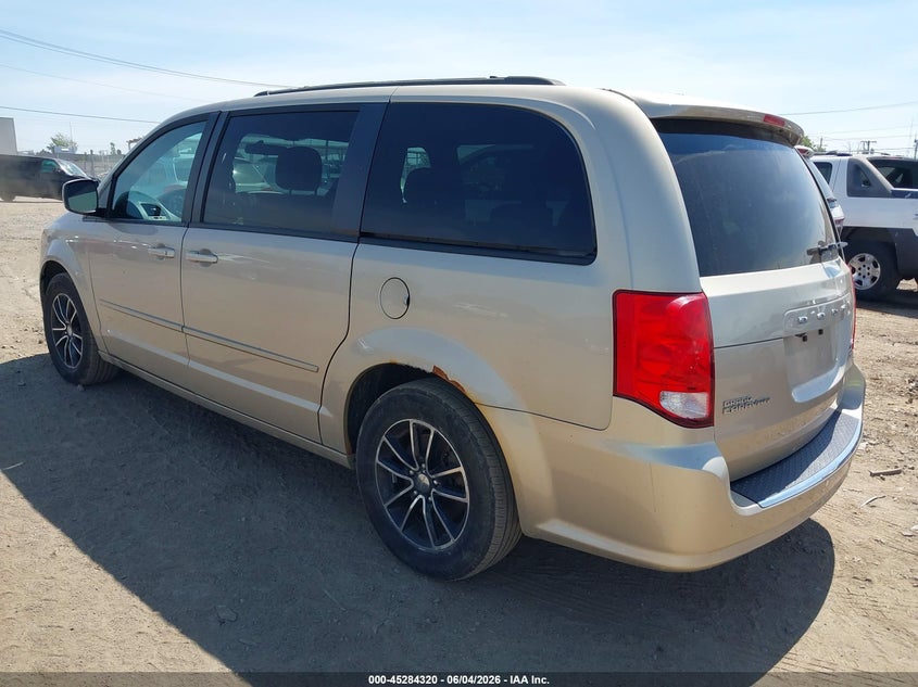 Vin: 2c4rdgeg7gr243041, lot: 45782156, dodge grand caravan r/t 20163