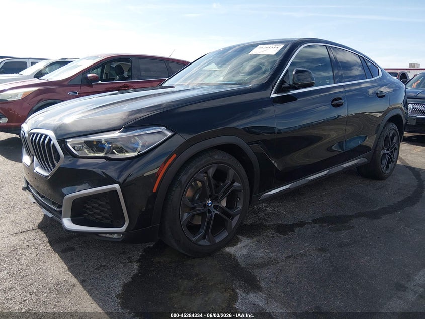 Vin: 5uxcy4c0xl9c43258, lot: 45782170, bmw x6 sdrive40i 20202